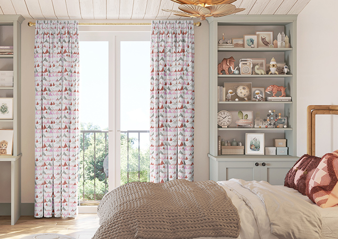 Cloudy Peaks, Petal - Made to Measure Curtains - Image 3